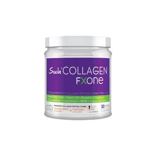Suda Collagen Fxone Collagen Supplement Powder for Joint & Skin Health - Hydrolyzed Collagen Peptides, Glucosamine, MSM, Chondroitin & Hyaluronic Acid - 390g Suda Collagen Fxone - Collagen Supplement for Joints & Skin collagen supplement, joint health support, skin health supplement, hydrolyzed collagen peptides, glucosamine chondroitin msm, hyaluronic acid supplement, vitamin c zinc, apple flavored supplement, clean formula, no added sugar, no preservatives, wellness, health supplements, joint care, skin c