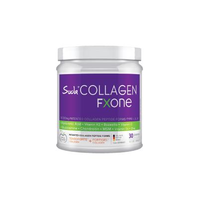 Suda Collagen Fxone Collagen Supplement Powder for Joint & Skin Health - Hydrolyzed Collagen Peptides, Glucosamine, MSM,