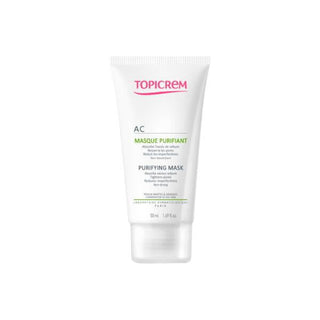 Topicrem AC Purifying Mask: Deep Pore Cleansing Clay Mask for Oily & Acne-Prone Skin | Blemish Reduction & Mattifying | Seaweed & Hyaluronic Acid Topicrem AC Purifying Mask: Clay Mask for Oily, Acne-Prone Skin purifying face mask, clay mask for oily skin, acne treatment mask, pore cleansing mask, skin mattifying mask, Topicrem AC Purifying Mask, blemish reduction mask, face mask for acne prone skin, seaweed extract face mask, non-drying clay mask, oily skin, acne-prone skin, blemish control, pore cleansing,