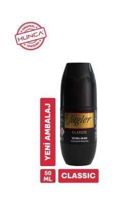 Jagler Classic Roll-On Deodorant for Men: Long-Lasting Freshness, Alcohol-Free, Sensitive Skin Protection - All Day Odor