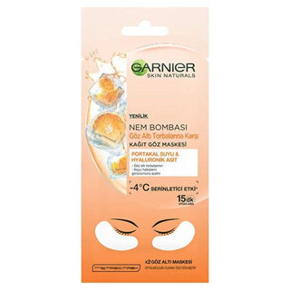 Garnier Under Eye Mask - Reduce Dark Circles & Under Eye Bags with Hyaluronic Acid & Orange Juice Garnier Under Eye Mask - Reduce Dark Circles & Bags Under Eye Mask, Garnier Eye Mask, Reduce Dark Circles, Under Eye Bags Solution, Hyaluronic Acid Eye Care, Cooling Eye Mask, Non-Greasy Eye Care, Orange Juice Skincare, Eye Care, Skincare, Beauty, Garnier Skincare, Dark Circle Reduction, Eye Bag Reduction, Refreshing Eye Mask, Cooling Skincare