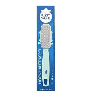 Fusswohl Foot File - Gentle & Effective Callus Remover for Smooth Feet Fusswohl Foot File for Smooth Feet Foot file, Callus remover, Dead skin remover, Foot care, Pedicure tool, Personal care, Foot hygiene, Smooth feet, Gentle foot care, Ergonomic design, Non-rusting, Recycled packaging