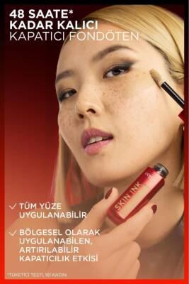 L'Oreal Paris Skin Ink Concealer Foundation 100: High Coverage, Natural Finish & Long Lasting Liquid Foundation for Flawless Skin L'Oreal Skin Ink Foundation: High Coverage, Natural Finish L'Oreal Paris Skin Ink Concealer Foundation, high coverage liquid foundation, long lasting foundation, natural finish foundation, skin smoothing foundation, flawless complexion makeup, Loreal foundation, skin ink foundation, liquid foundation, concealer foundation, high coverage, long lasting, natural finish, skin smoothi