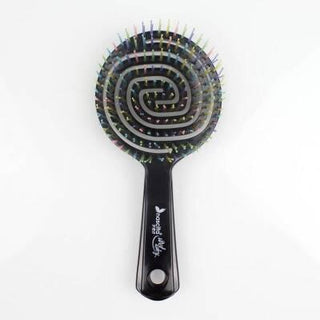 Nascita Pro Three-Dimensional Round Spiral Hair Brush - Gentle Detangling for All Hair Types Nascita Pro Spiral Hair Brush - Gentle Detangling hair brush, detangling brush, spiral hair brush, gentle hair care, wet and dry hair brush, hair care, hair styling, detangling, hair accessories, beauty tools, personal care