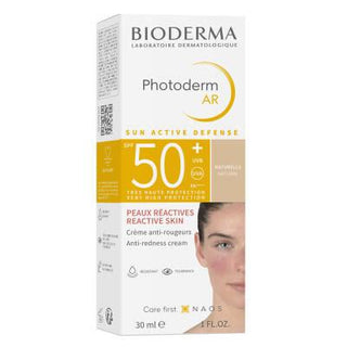 Bioderma Photoderm AR SPF50+ Colored Sunscreen Cream - High Protection, Anti-Redness, Hypoallergenic Bioderma Photoderm AR SPF50+ Sunscreen Cream - High Protection SPF50+ sunscreen, colored sunscreen cream, hypoallergenic skincare, non-comedogenic sun protection, Bioderma Photoderm AR, sun protection, anti-redness, skin tone evening, paraben-free, sensitive skin, outdoor activities, daily skincare, makeup base