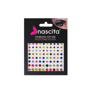 Nascita Face Jewels - Glam Up with Self-Adhesive Face Gems: Easy to Apply, Perfect for Festivals, Parties & Makeup Looks Nascita Face Jewels: Self-Adhesive Gems for Festival & Party Fun face jewels, face gems, self-adhesive face jewels, makeup accessories, festival face jewels, party face gems, decorative face jewels, rhinestone face stickers, face embellishments, face decoration, face stickers, self adhesive gems, easy to apply, beauty, makeup, festivals, parties, events, glamour, sparkle, minimalist look,