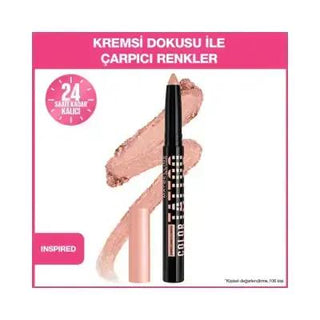 Maybelline Color Tattoo Inspired: Long Lasting Cream Eyeshadow Stick for Easy Application & Vibrant Color Maybelline Color Tattoo: Long Lasting Cream Eyeshadow Stick eyeshadow stick, cream eyeshadow stick, long lasting eyeshadow, waterproof eyeshadow stick, smudge proof eyeshadow, Maybelline Color Tattoo, easy eyeshadow application, pigmented eyeshadow, eyeshadow, cream eyeshadow, long lasting makeup, waterproof makeup, smudge proof makeup, easy makeup, pigmented makeup, eye color, eye makeup, makeup, beaut