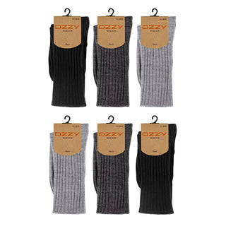 ozzy-socks-womens-wool-sleep-socks-set, colorful-pack-of-ozzy-socks-sleep-socks, cozy-wool-sleep-socks-in-different-colors, close-up-of-ozzy-socks-wool-sleep-socks Ozzy Socks Women's Wool Sleep Socks Set - Cozy Colorful 6 Pack | Size 36/40 Ozzy Socks Women's Wool Sleep Socks Set womens-socks, sleep-socks, wool-socks, colorful-socks, cozy-socks, sock-set, warm-socks, comfortable-socks, fashion-socks, ai-generated