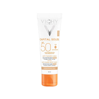 Vichy Capital Soleil Anti Dark Spots SPF 50 Sunscreen - Colored, 1.69 fl oz Vichy Capital Soleil Anti Dark Spots SPF 50 Sunscreen Vichy Capital Soleil, Anti Dark Spots Sunscreen, SPF 50 Sunscreen, Colored Sunscreen, Hyperpigmentation Treatment, Dark Spot Prevention, Tinted Sunscreen, Dermatologically Tested, Skincare, Sun Protection, UV Protection, Daily Skincare, Outdoor Essentials, Women's Skincare, Men's Skincare, Beauty Products