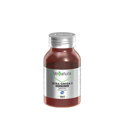 VeNatura Ultra Omega 3 Dietary Supplement - 60 Capsules for Heart & Brain Health