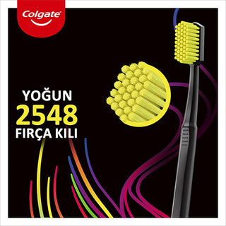 Colgate Colgate Neo Toothbrush - Manual Toothbrush with Dense 2546 Bristles, Medium Hardness, 6 Color Options Colgate Neo Toothbrush - Effective Cleaning Colgate toothbrush, manual toothbrush, dense bristle toothbrush, medium hardness toothbrush, Colgate Neo, oral hygiene, oral care, toothbrush, Colgate, dental care, hygiene products, health and personal care