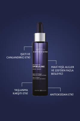 Institut Esthederm Intensive Spiruline Serum: Revitalize Tired Skin, Boost Radiance, and Achieve a Youthful Glow - 30ml Institut Esthederm Spiruline Serum: Revitalize & Brighten Intensive Spiruline Serum, Facial Serum, Skin Renewal Serum, Brightening Serum, Spirulina Skin Care, Serum for tired skin, Institut Esthederm, tired skin, dull skin, radiance, revitalize, energize, youthful glow, complexion, skin health, skin vitality, face serum, neck serum, décolleté serum, skincare, beauty, cosmetic, gifts for he