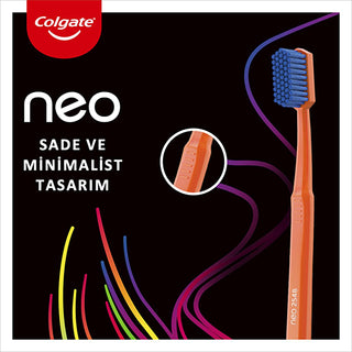 Colgate Colgate Neo Toothbrush - Manual Toothbrush with Dense 2546 Bristles, Medium Hardness, 6 Color Options Colgate Neo Toothbrush - Effective Cleaning Colgate toothbrush, manual toothbrush, dense bristle toothbrush, medium hardness toothbrush, Colgate Neo, oral hygiene, oral care, toothbrush, Colgate, dental care, hygiene products, health and personal care