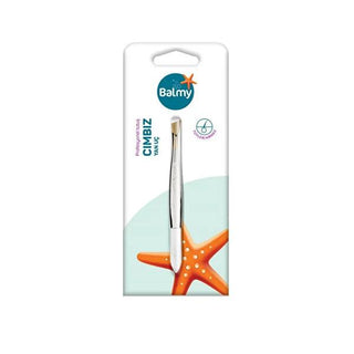 Balmy Slanted Tip Tweezers for Precision Eyebrow Shaping and Grooming - High-Quality, Ergonomic Design Balmy Slanted Tip Tweezers for Precise Grooming Tweezers, Slanted tip tweezers, Eyebrow shaping tool, Precision grooming, Beauty and personal care, Grooming tools, Beauty essentials, Professional grooming, Personal care, Hair removal tools, Eyebrow maintenance, Facial grooming