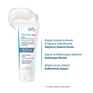 ducray dexyane med creme 100ml, repair cream for eczema relief Ducray, soothing cream for sensitive skin Ducray Ducray Dexyane Med Creme - Repair Cream | 100ml Ducray Dexyane Med Creme - Repair Cream | 100ml ducray, repair-cream, eczema-relief, sensitive-skin, moisturizer, skin-care, for-parents, skincare-for-children, healing-cream, ai-generated