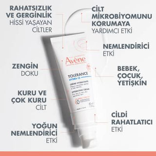 Avene Tolerance Hydra-10 Creme Moisturizing Cream for Sensitive Skin - Gentle Hydration for Babies, Children, and Adults Avene Tolerance Hydra-10 Creme - Gentle Moisturizer for Sensitive Skin moisturizing cream for sensitive skin, hydrating cream for dry skin, Avene Tolerance Hydra-10 Creme, sensitive skin care products, gentle moisturizer for babies and adults, family-friendly skincare, long-lasting hydration, non-irritating formula, glycerin, sodium hyaluronate, skincare for babies, skincare for children,