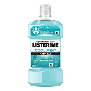 Listerine Alcohol-Free Cool Mint Mouthwash for Daily Oral Care - 8.45 fl oz Listerine Cool Mint Mouthwash - Alcohol-Free Oral Care alcohol-free mouthwash, Listerine Cool Mint, oral care products, daily mouthwash, mild flavor mouthwash, mouthwash, oral hygiene, plaque reduction, deep hygiene, cool mint flavor, LISTERINE, oral care, hygiene products