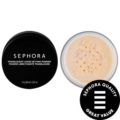 Hourglass Translucent Loose Setting Powder - Universal, Non-Comedogenic Makeup for Natural Finish