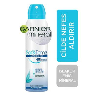 Garnier Mineral 48-Hour Deodorant Spray - Alcohol-Free, Tea Tree Oil, Natural Odor Protection for Sensitive Skin Garnier Mineral Deodorant Spray - 48hr Protection Garnier Mineral Deodorant, alcohol-free deodorant spray, 48-hour deodorant protection, Tea Tree oil deodorant, natural deodorant for sensitive skin, deodorant spray, long-lasting freshness, gentle personal care, natural antimicrobial properties, sensitive skin solutions, personal care, hygiene products, grooming essentials