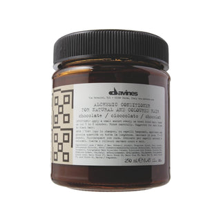 Davines Alchemic Chocolate Hair Cream 8.45 fl oz - Nourishing Treatment for Soft, Healthy Hair Davines Alchemic Chocolate Hair Cream - Nourishing Hair Treatment Hair cream, Davines Alchemic, Chocolate hair treatment, Nourishing hair care, Hair conditioning product, Hair nourishment, Soft hair, Healthy hair, Luxurious hair care, Hair repair, Moisturized hair, Manageable hair, Salon-inspired hair care, Davines hair products, Chocolate hair cream, Hair moisturizer