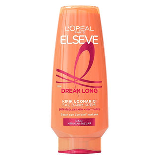 L'Oreal Paris Elseve Dream Long Hair Conditioner: Detangles, Repairs & Protects Long Hair, Reduces Breakage & Split Ends - 8.45 fl oz L'Oreal Elseve Dream Long: Repair & Detangle Long Hair hair conditioner, long hair conditioner, detangling conditioner, repair conditioner, split end treatment, damaged hair repair, hair breakage protection, easy comb conditioner, Elseve Dream Long, hair care cream, hair detangler, hair repair, split ends, damaged hair, hair breakage, easy comb, L'Oreal, hair mask, moisturizi