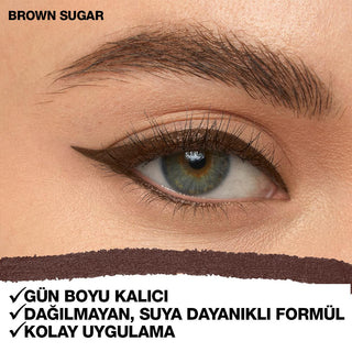Maybelline New York Lasting Drama Automatic Liner - Long-Lasting, Waterproof Automatic Eyeliner in Brown Sugar Maybelline Lasting Drama Automatic Liner - 36hr Waterproof Eyeliner Maybelline New York Lasting Drama Automatic Liner, Long-lasting eyeliner, Waterproof eyeliner, Automatic eyeliner, Brown Sugar eyeliner, Cosmetics, Makeup, Eye Makeup, Eyeliner, Durable Makeup, Easy Application, Waterproof Makeup, Smudge-Proof, Fade-Resistant, Brown Sugar Makeup, Beauty Essentials, Makeup for Beginners, Everyday Ma