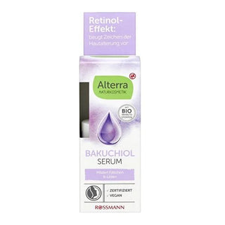 Alterra Bakuchiol Serum 30ml - Vegan Anti-Aging Skincare with Natural Ingredients Alterra Bakuchiol Serum - Vegan Anti-Aging Skincare bakuchiol serum, vegan skincare, natural cosmetics, Natrue certified products, FSC-certified packaging, anti-aging skincare, cruelty-free, sustainable beauty, ethical skincare, natural ingredients, skincare routine, beauty products, cosmetics