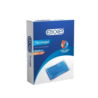 exxe hot cold gel compress front view, exxe hot cold gel compress in use, exxe hot cold gel compress packaging Exxe Hot & Cold Gel Compress - 27x35 cm Exxe Hot & Cold Gel Compress - 27x35 cm hot-cold-compress, gel-pack, pain-relief, injury-recovery, exxe, athlete-essentials, cooling-pack, heating-pad, ai-generated, wellness