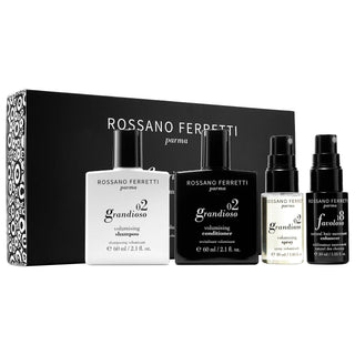 Mini Grandioso: Volumizing Hair Set for Fine & Thin Hair - Vegan, Cruelty-Free - Extra Volume Shampoo, Conditioner & Spray Grandioso: Volumizing Hair Set - Vegan Volume for Fine, Thin Hair volumizing hair set, hair volume products, fine hair volume, thin hair volume, vegan hair products, cruelty-free hair products, Grandioso shampoo, hair thickening shampoo, hair volumizing spray, organic hair care, hair volume, hair thickening, fine hair, thin hair, vegan shampoo, cruelty-free shampoo, Grandioso, shampoo, 