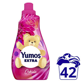 yumos-extra-orchid-laundry-softener-1008ml, yumos-extra-orchid-usage Yumoş Extra Orchid Laundry Softener - Pro-Care Technology for Long-lasting Freshness | 1008 ml Yumoş Extra Orchid Laundry Softener 1008 ml laundry-softener, yumos, orchid-fragrance, fabric-care, softness, long-lasting-freshness, home-care, parents, homeowners, ai-generated