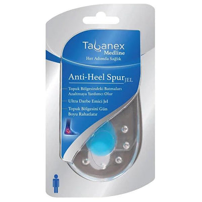 Tabanex Men's Heel Spur Insoles: Advanced Pain Relief & Arch Support for Plantar Fasciitis & Foot Pain - Comfortable Sho