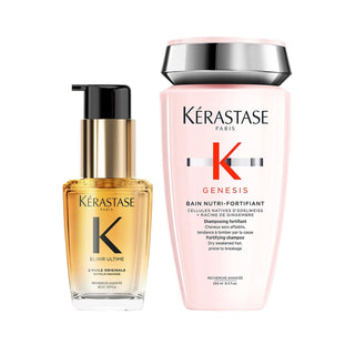 Kerastase Elixir & Genesis Hair Care Set: Reduce Hair Loss, Strengthen & Thicken Hair - Premium Anti-Hair Fall Treatment Kerastase Hair Set: Stop Hair Loss & Strengthen Hair Kerastase Elixir hair set, Genesis hair loss treatment, Hair strengthening set, Anti-hair fall set, Hair loss reduction products, Kerastase hair care, Dökülme Karşıtı Şampuan, Güçlendirici Saç Bakımı, Hair thickening products, Best hair loss shampoo, hair care set, hair loss, hair strengthening, elixir, genesis, hair fall, breakage, thi