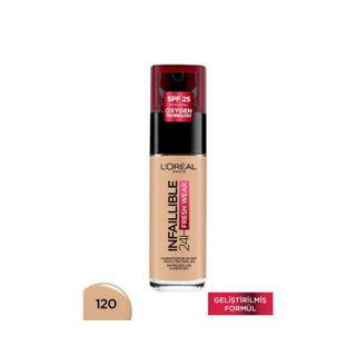 Loreal Paris Infaillible 24H Fresh Wear Foundation - Long Lasting, Natural Coverage with SPF 25 Loreal Paris 24H Fresh Wear Foundation - Long Lasting & Natural Coverage Loreal Paris Foundation, 24H Fresh Wear Fondöten, SPF 25 Foundation, Long Lasting Makeup, Natural Coverage Foundation, Foundation Makeup, Makeup, Cosmetics, Beauty Products, Skincare with Makeup, Sun Protection Makeup, Long Lasting Foundation, Natural Looking Foundation, Breathable Skin Foundation, Waterproof Makeup, Sweat Resistant Makeup