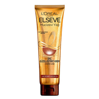 L'Oreal Paris Elseve Hair Care Cream - Nourishing Jojoba Oil for Dry & Damaged Hair, 5.07 fl oz L'Oreal Paris Elseve Hair Cream for Dry Hair hair care cream, dry hair treatment, jojoba oil hair care, hair nourishment, softening and shining hair, L'Oreal Paris, Elseve, hair care, dry hair solution, damaged hair repair, lightweight hair product, daily hair care, hair softness, hair shine, easy styling
