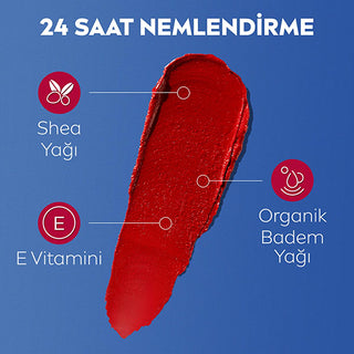 nivea colored lip care balm red, nivea lip balm with spf30 protection, nivea moisturizing lip care 4.8g NIVEA Colored Lip Care Balm Red - SPF30, 24HR Moisture | 4.8g NIVEA Colored Lip Care Red - Moisturizing SPF30 nivea, lip-care, colored-lip-balm, sp-f30, moisturization, skincare, makeup, vegan, beauty, ai-generated