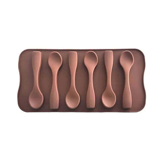 lia chocolate mold spoon, melted chocolate in lia mold Lia Chocolate Mold - Spoon KAK-15 Lia Chocolate Mold - Spoon KAK-15 chocolate-mold, silicone-mold, baking-tools, lia, spoon-mold, kitchen-accessories, ai-generated, reusable, non-stick, easy-clean