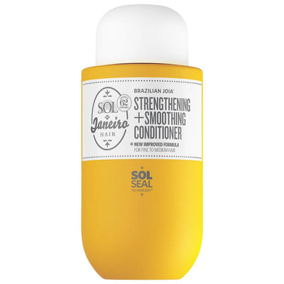 Brazilian Joia Strengthening + Smoothing Conditioner: Repair, Hydrate & Control Frizz for Fine to Medium Hair - Vegan & 