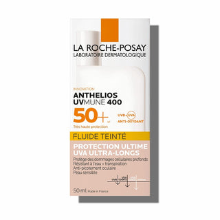 La Roche Posay Anthelios UVMUNE 400 Invisible Fluid Sunscreen SPF50+ - Lightweight, Water-Resistant Protection