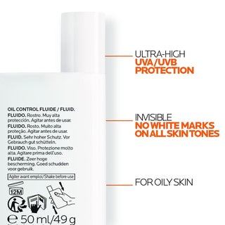 La Roche-Posay Anthelios UVMUNE 400 Oil Control SPF 50+ Cream - 50 ml