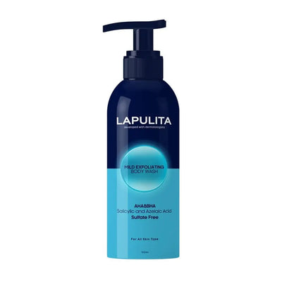 Beauty Care Bag LAPULITA Body Acne Removing Shower Gel, Acne Pimple Treatment, All-Natural Acne treatment gel, Mild Exfo
