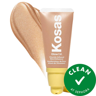 Glow I.V. Vitamin-Infused Skin Illuminating Enhancer - Natural Glow, Hypoallergenic Makeup Primer