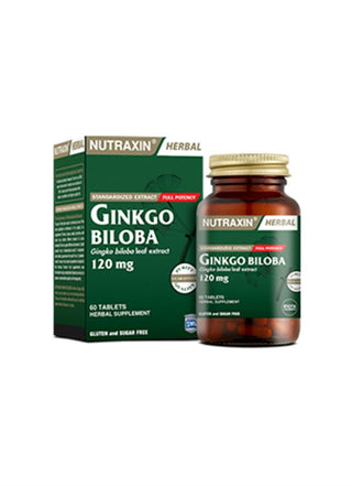 nutraxin ginkgo biloba 120 mg bottle, nutraxin ginkgo biloba capsules, nutraxin ginkgo biloba dietary supplement Nutraxin Ginkgo Biloba - 120 mg | 60 Capsules Nutraxin Ginkgo Biloba 120 mg - 60 Capsules nutraxin, ginkgo-biloba, dietary-supplement, memory-support, brain-health, adults, seniors, natural-supplement, cognitive-function, ai-generated