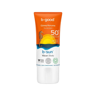 b-good SPF 50+ Sunscreen Lotion for Body Sun Protection - 150 ml, High SPF Sunscreen for Outdoor Activities b-good SPF 50+ Sunscreen Lotion - High Protection SPF 50+ sunscreen, body sun protection, high SPF sunscreen, UV protection lotion, sunscreen for outdoor activities, sun protection, skin care, outdoor essentials, sunburn prevention, skin health