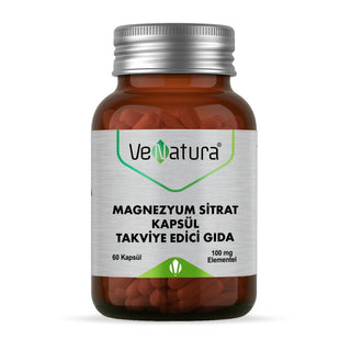 venatura magnesium citrate capsules, bottle of venatura magnesium citrate 60 capsules, ve natura magnesium citrat supplement VeNatura Magnesium Citrate - Essential Mineral Support | 60 Caps VeNatura Magnesium Citrate - 60 Capsules venatura, magnesium-citrate, dietary-supplement, mineral-support, capsules, teenagers, adults, health, wellness, ai-generated