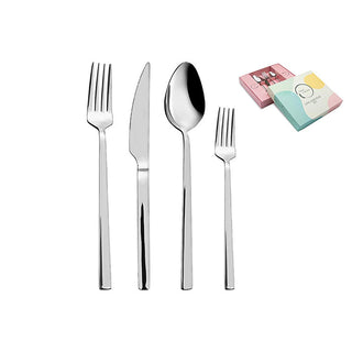 Luna Cucina 24-Piece Cutlery Set - Dishwasher Safe Cutlery for Complete Table Setting Luna Cucina 24 Piece Cutlery Set - Dishwasher Safe cutlery set, dinnerware, tableware, 24-piece cutlery, dishwasher safe utensils, Luna Cucina, home cooks, dinner parties, gift ideas, durable cutlery, coordinated table setting