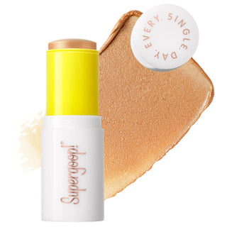 Supergoop! Glowscreen Sunlighter SPF 45 Tinted Sunscreen Stick: Glowy, Hydrating, & Broad Spectrum Protection for Even Skin Tone Supergoop! Glowscreen SPF 45: Tinted Sunscreen Stick for Radiant Skin tinted sunscreen stick, glowscreen spf 45, hyaluronic acid sunscreen, turmeric sunscreen, sunscreen highlighter, portable sunscreen, sunscreen for dry skin, sunscreen for even skin tone, sunscreen, spf 45, glowscreen, supergoop, hyaluronic acid, turmeric, jojoba oil, babassu oil, sun protection, skincare, beauty
