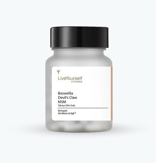Live Yourself Boswellia Devil's Claw MSM 60 Capsules