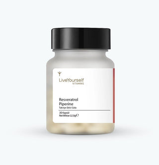 Live Yourself Resveratrol Piperine 30 Capsules