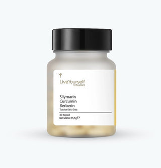 Live Yourself Silymarin Curcumin Berberin 30 Capsules