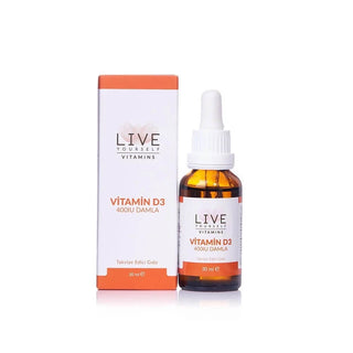 Live Yourself Vitamin D3 400 IU Drops 30 ml